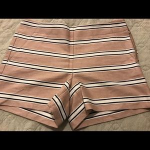 LOFT light pink high waisted shorts